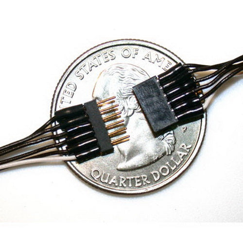 Train Control Systems 1337 6-Pin Black & White Micro Connector
