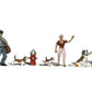 Woodland Scenics A2768 O Scenic Accents People and Pets Figures (Set of 8)