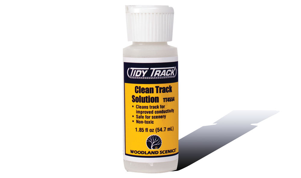 Woodland Scenics TT4554 Tidy Track Clean Track Solution 1.85 Oz. Bottle
