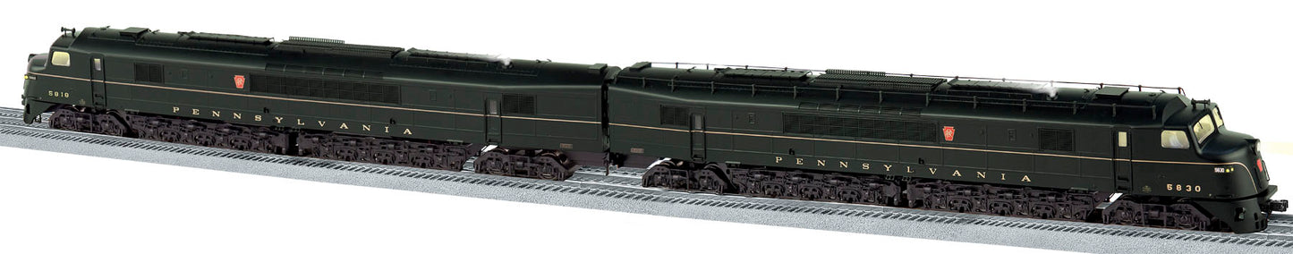 Lionel 6-34683 O VISIONLINE PRR Centipede AA Diesel Locomotive Set #5830/5818