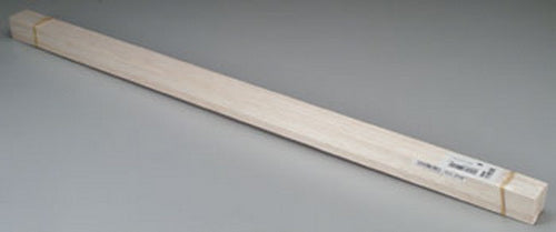 Midwest Products 6099 1/2" x 1/2" x 36" Micro Cut Balsa Strips (Pack of 9)