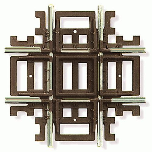 Atlas 577 HO Code 83 Nickel Silver 90 Degree Crossing Rail Track