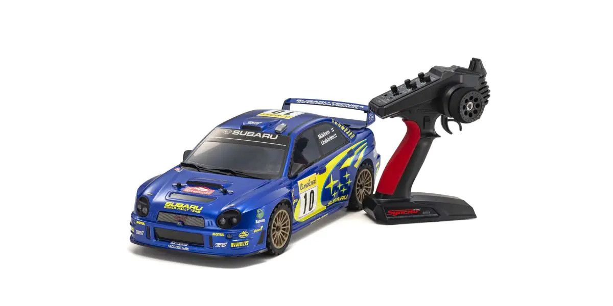 Kyosho 34481T1 1:10 2002 Subaru Impreza WRC FZ02-R Series Readyset with KT-231P+