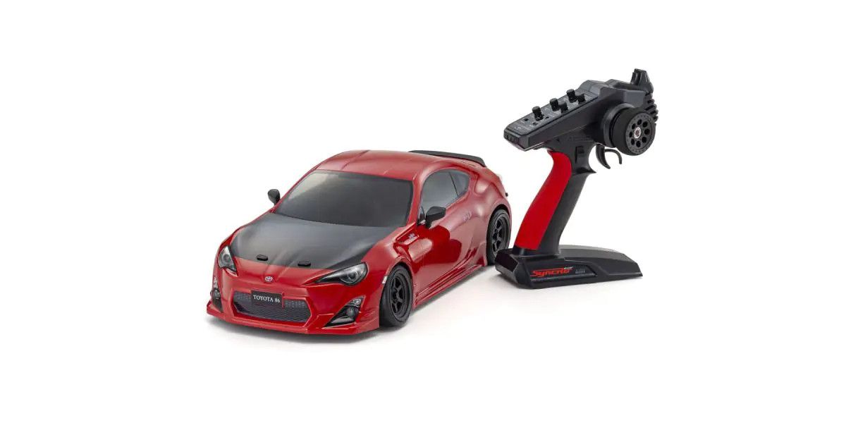 Kyosho 34502T1 1:10 Lightning Red Fazer FZD2 Toyota 86 GT Tuned RTR Drift Car