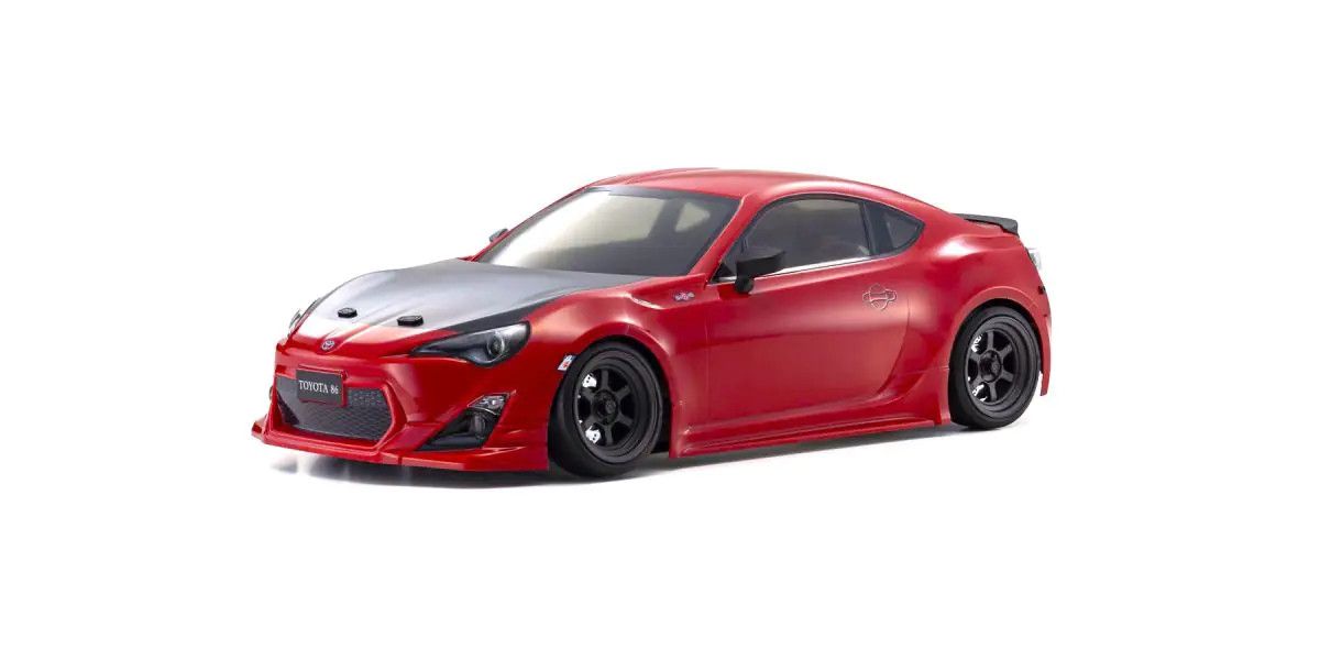 Kyosho 34502T1 1:10 Lightning Red Fazer FZD2 Toyota 86 GT Tuned RTR Drift Car