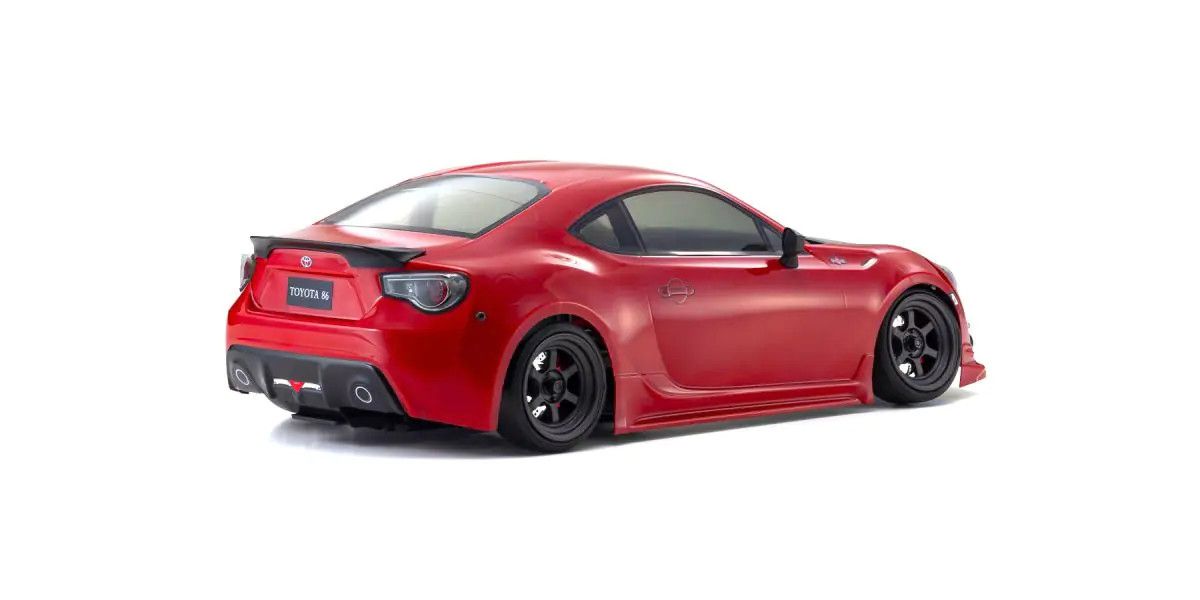 Kyosho 34502T1 1:10 Lightning Red Fazer FZD2 Toyota 86 GT Tuned RTR Drift Car