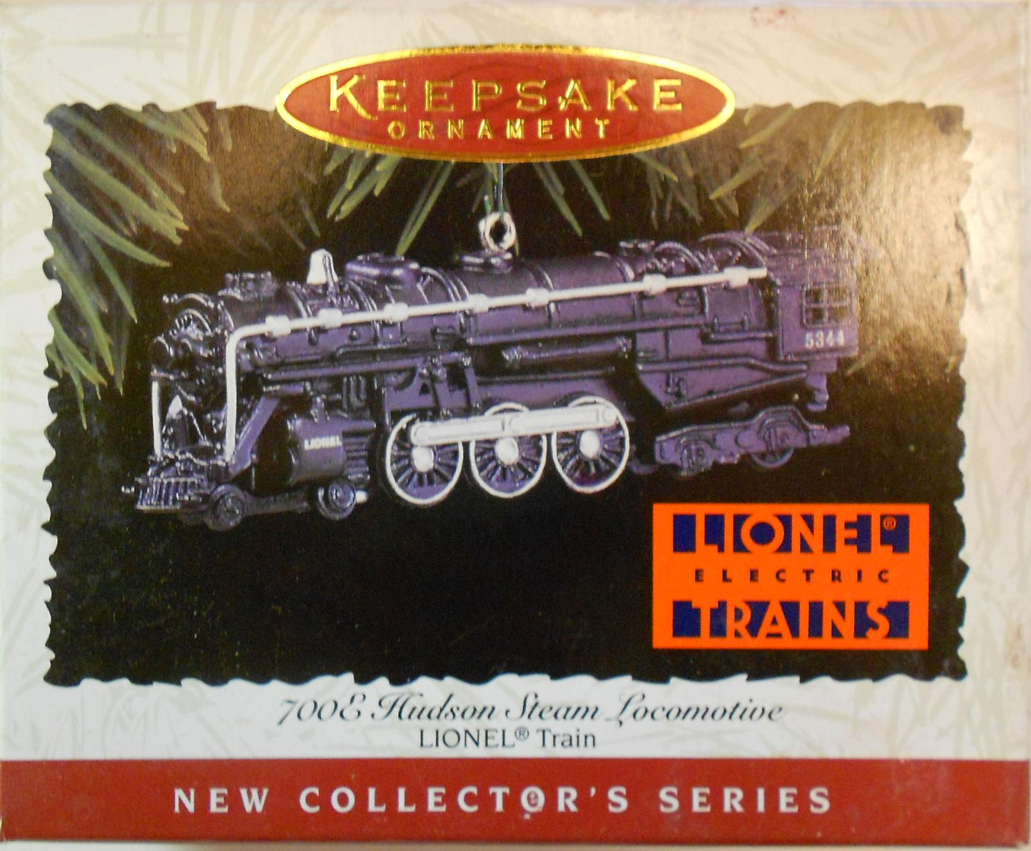 Hallmark QX5531 700E Hudson Steam Locomotive LionelTrain Christmas Ornament
