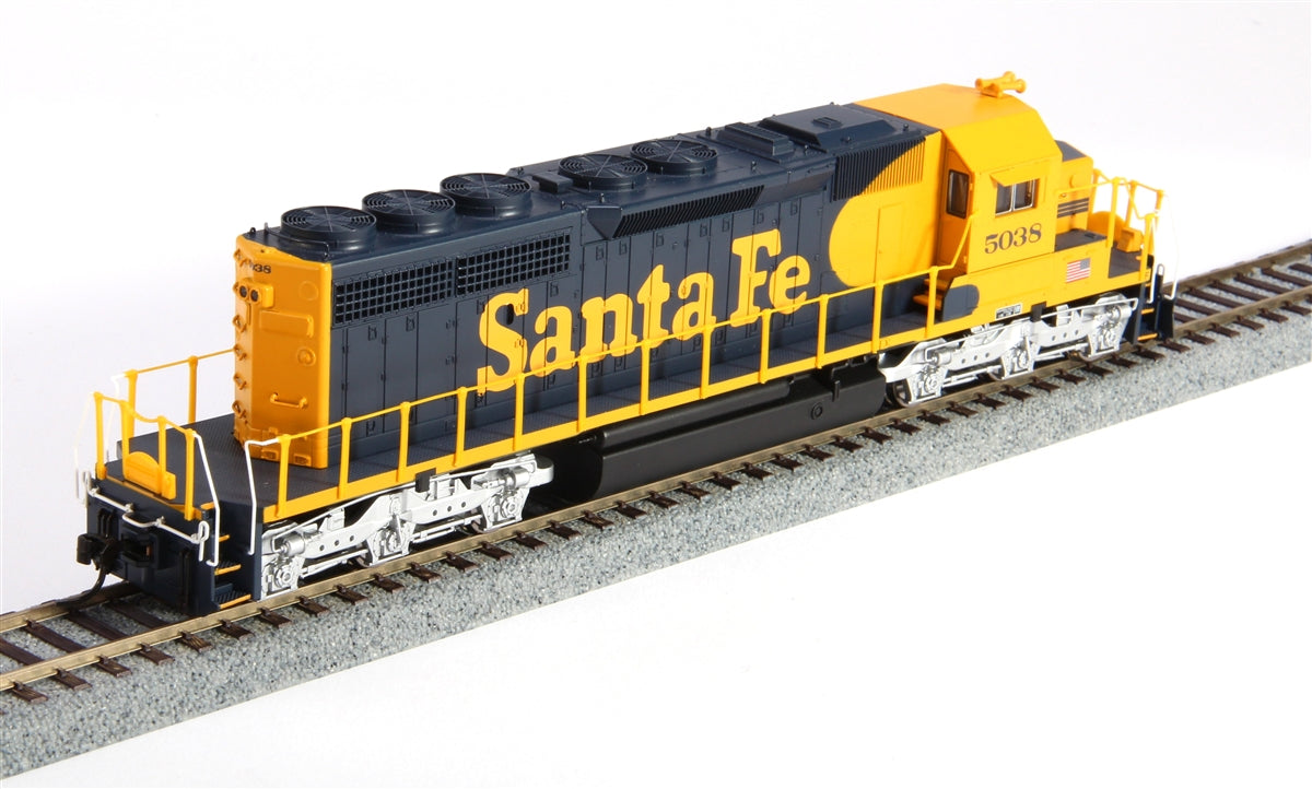 Broadway Limited 2270 HO Santa Fe ATSF EMD SD40-2 Diesel Locomotive w/DCC #5038