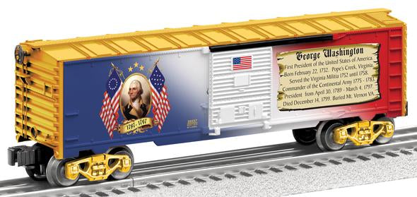 Lionel 6-39337 O Gauge George Washington Boxcar