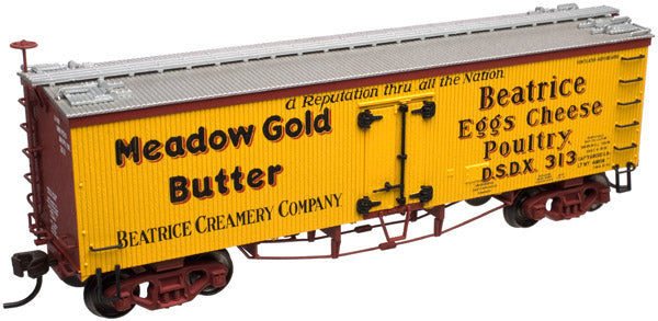 Atlas 20001681 HO Scale Beatrice Creamery 36' Wood Reefer #313