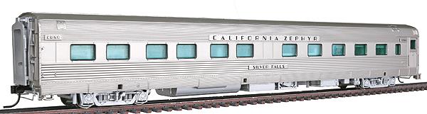 Broadway Limited 1509 HO Chicago, Burlington & Quincy Zephyr 10-6 Sleeper #428