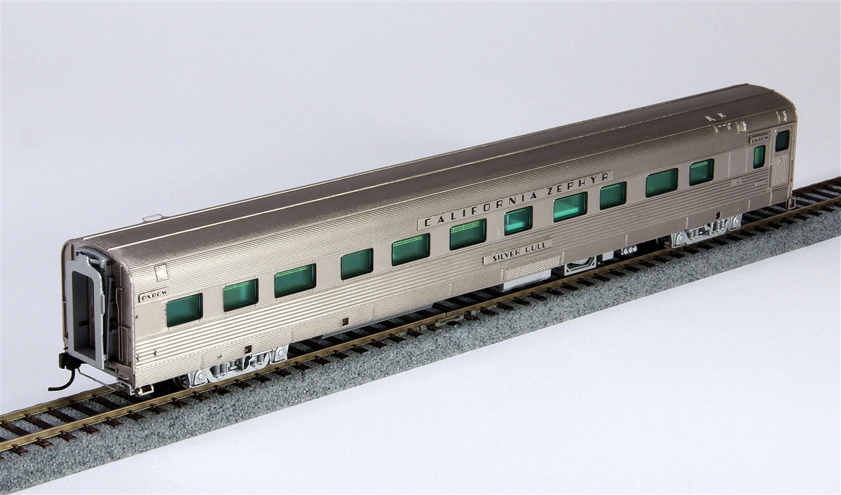 Broadway Limited 1521 HO WP Silver Poplar California Zephyr Sleeper Car #872