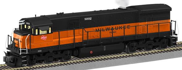 American Flyer 6-48192 S Milwaukee Road Legacy U33C Diesel Locomotive #8002