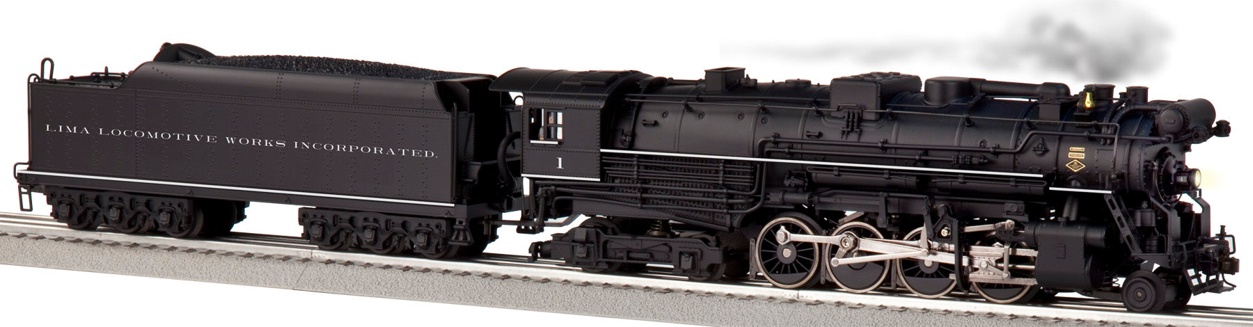 Lionel 6-11390 O Lima Demonstrator Legacy 2-8-4 Berkshire Steam Locomotive #1 LN/Box