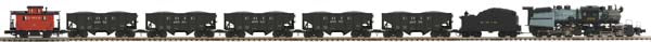 MTH 20-3441-1 Erie Premier 0-8-8-0 Gauge Steam Freight Train Set w/PS 3.0