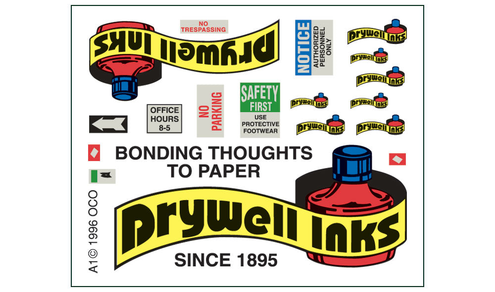 DPM 40100 HO Drywell Inks Gold Series Kit LN/Box