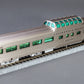 Broadway Limited 1497 HO CB&Q Silver Rifle California Zephyr Vista Dome #4720