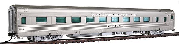 Broadway Limited 1521 HO WP Silver Poplar California Zephyr Sleeper Car #872