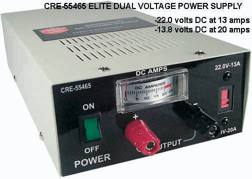 Aristo-Craft CRE55465 Crest Elite Dual Voltage Power Supply