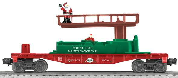 Lionel 6-26683 Christmas Track Maintenance Car NIB