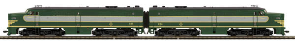 MTH 80-2086-0 HO Erie ALCO PA AA Diesel Locomotive DCC Ready #854/858