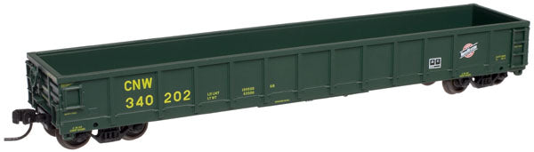Atlas 50000547 N Scale Chicago North Western 52' Gondola #340202