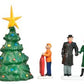 Lionel 6-37852 O Christmas People with Snowman and Christmas Tree (Set of 6) LN/Box