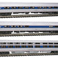Kato 106-6286 N Amtrak Amfleet Viewliner Intercity Express Phase VI Add On Cars LN/Box
