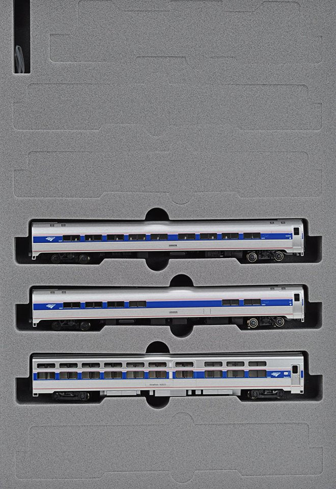 Kato 106-6286 N Amtrak Amfleet Viewliner Intercity Express Phase VI Add On Cars LN/Box