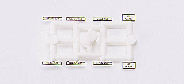 Herpa 050692 1:87 Set of German Licence Plates Detail Parts