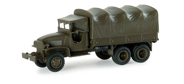 Herpa 740630 HO Minitanks Green GMC LKW 6x6 CCRW 353P/P 25-Ton Truck