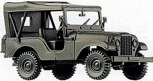 Herpa 741323 HO Roco Mini Tanks - Willy's Jeep M38 A1
