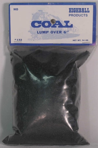Highball Products 132 Small Lump Coal Over 6" 14 Oz. Bag