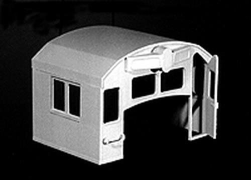 Hi-Tech Details 5003 HO GE Diesel Thinwall Post-1972 2 Window Cab Kit