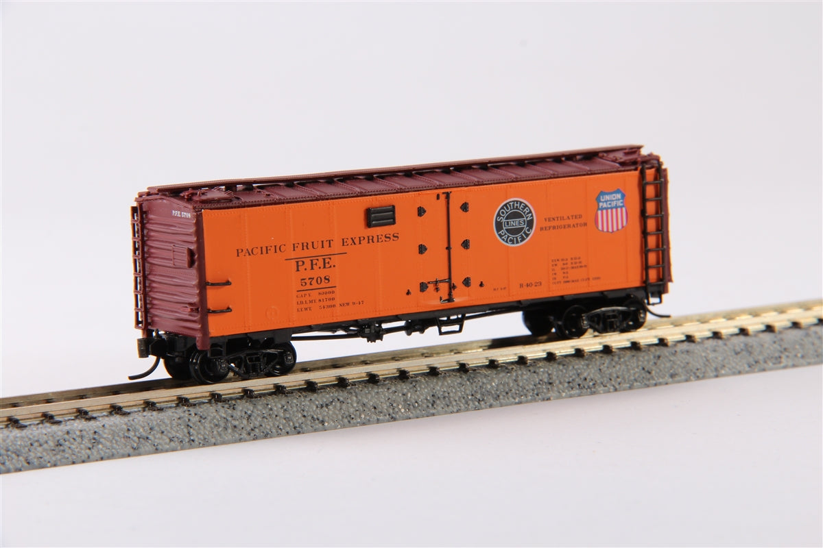 InterMountain 65501 N Pacific Fruit Express R-40-23 Refrigerator Car