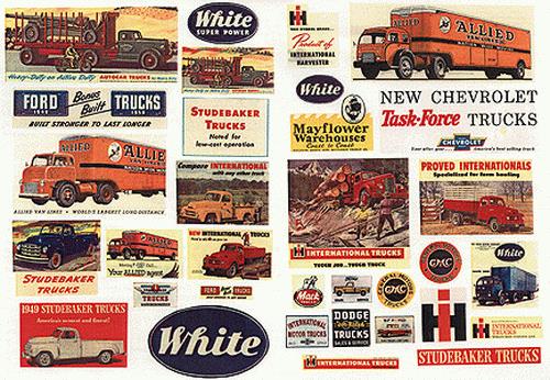 JL Innovative Design 243 HO Vintage Truck Signs 1940-1950 (33)