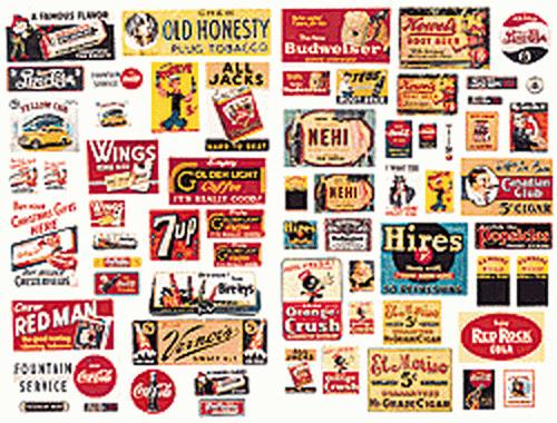 JL Innovative Design 333 HO Tavern Signs 1930-1950 #2 (62)
