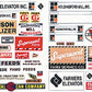 JL Innovative Design 383 HO Elevator, Feed and Seed Signs 1950-Present (44)