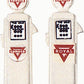JL Innovative Design 573 HO Conoco Painted Deluxe Custom Gas Pump (Pack of 2)