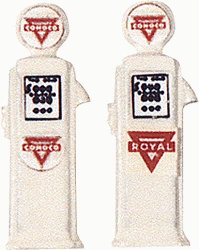 JL Innovative Design 573 HO Conoco Painted Deluxe Custom Gas Pump (Pack of 2)