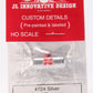 JL Innovative Design 724 HO Custom Small Propane Tank Silver Assorted