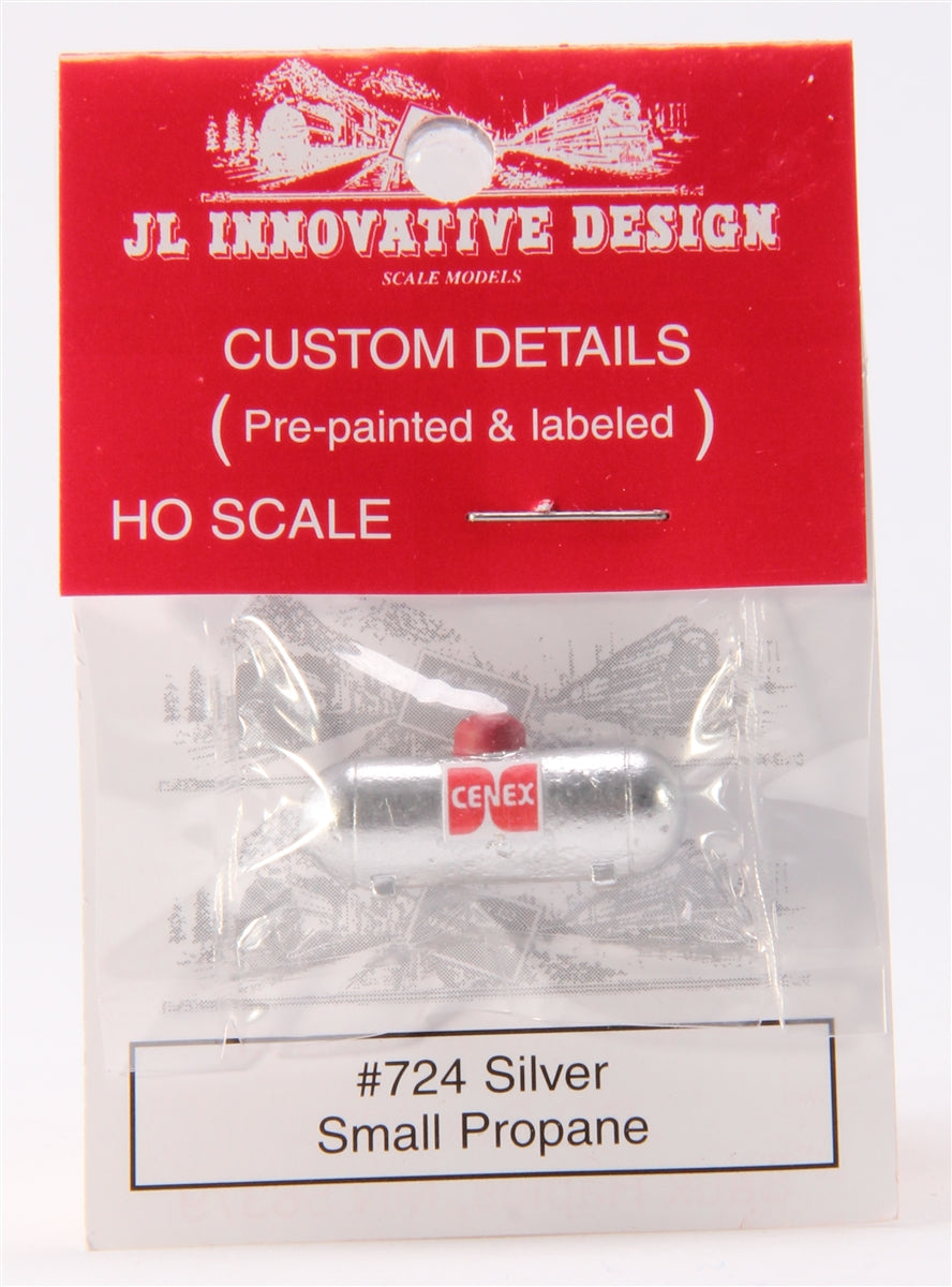 JL Innovative Design 724 HO Custom Small Propane Tank Silver Assorted