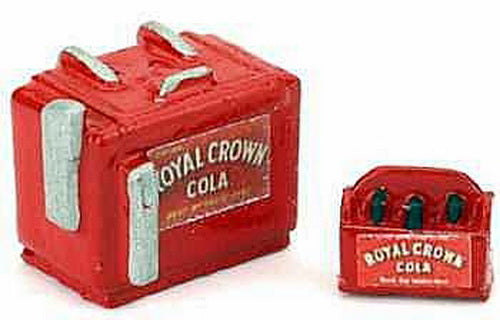 JL Innovative Design 735 HO Scale Custom Chest Type Soda Machine W/Case RC Cola