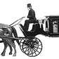 Jordan Products 360-106 HO Horse-Drawn Hearse - Kit (Plastic)