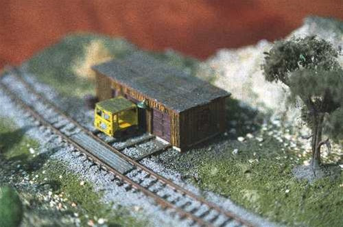 JV Models 1005 N Scale Section Tool House Kit (Pack of 2)