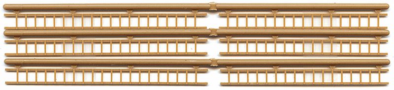 JV Models 8494 HO Natural Wood 16' & 21' 4.9m & 6.4m Wood Ladder (Pack of 6)