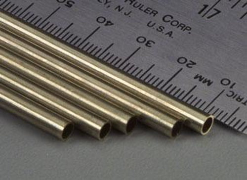 K&S 1146 5/32" x 36" Round Brass Tube (Pack of 5)