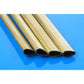 K&S 8122 0.27" x 12" Small Brass Streamline Tube