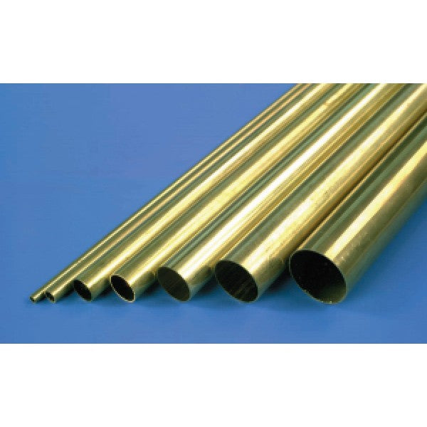 K&S 135 3/8" x 12" Round Brass Tube