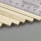 K&S 155 1/4" x 12" Square Brass Tubes Sold By Piece